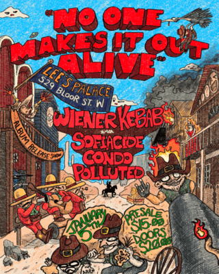 Wiener Kebab’s “No One Makes It Out Alive” Album Release Show